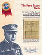 The Free Lance March Concert Band sheet music cover